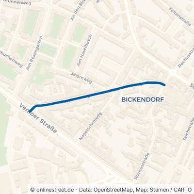 Häuschensweg Köln Bickendorf 