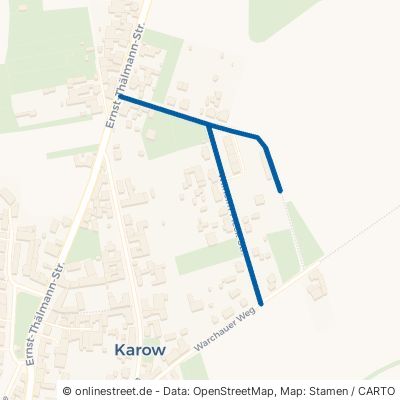 Wilhelm-Pieck-Straße Jerichow Karow 