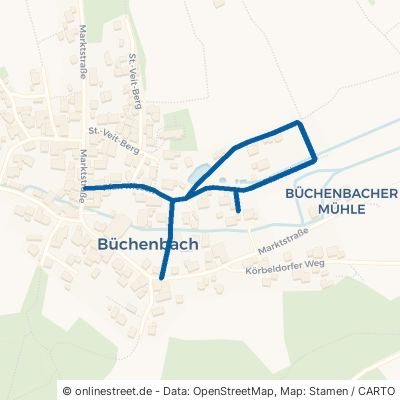 Pfarrwiesen Pegnitz Büchenbach 