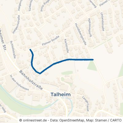 Hans-Helmer-Straße Talheim 