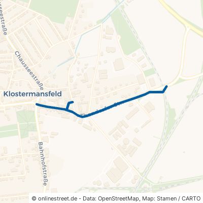 Thondorfer Straße Klostermansfeld 