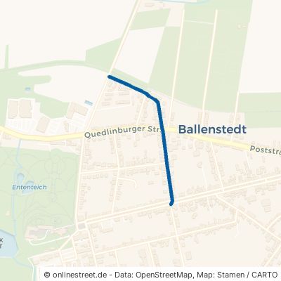 Bebelstraße Ballenstedt 