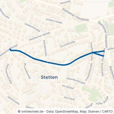 Wiesentalstraße Leinfelden-Echterdingen Stetten 