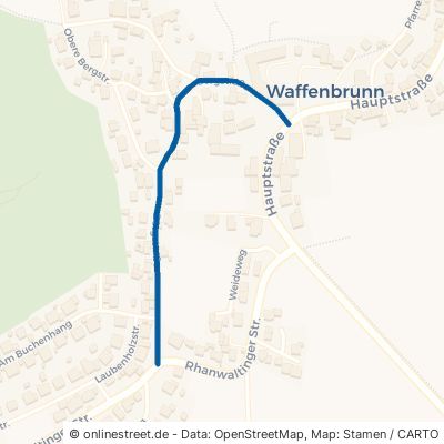 Bergstraße Waffenbrunn Maiberg 