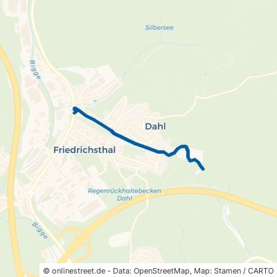 Dahler Straße Olpe Friedrichsthal 