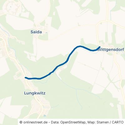 Wittgensdorfer Straße Kreischa Lungkwitz 