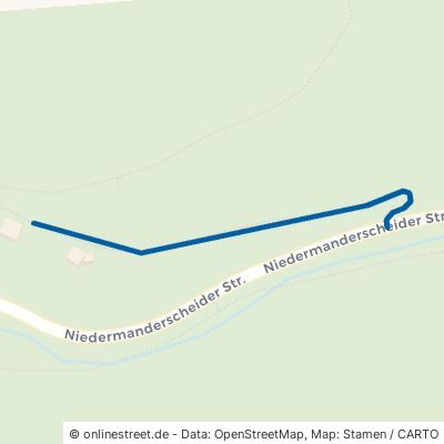 Blockhüttenweg Manderscheid Niedermanderscheid 