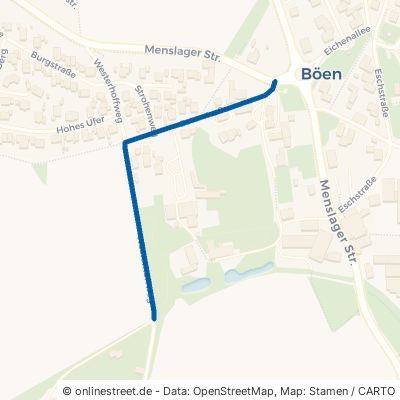 Osterstraße Löningen Böen 