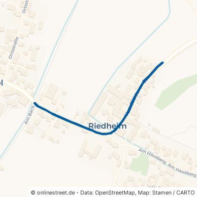 Von-Riederer-Straße Holzheim Riedheim 