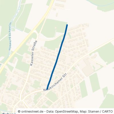 Feldweg Schrecksbach 
