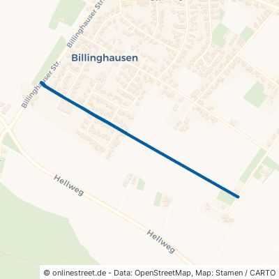 Kammerweg Lage Billinghausen 