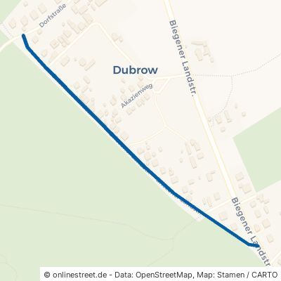 Briesener Landstraße Müllrose Dubrow 