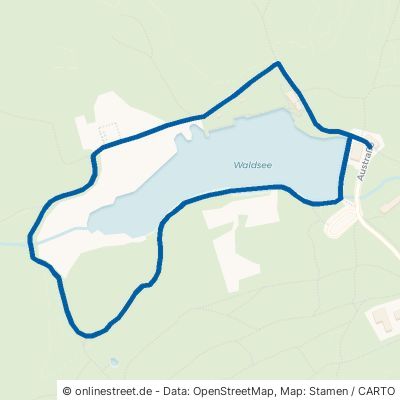Waldsee Rundweg Lindenberg im Allgäu 