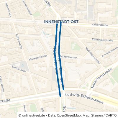 Fritz-Erler-Straße Karlsruhe Innenstadt-Ost Innenstadt-Ost