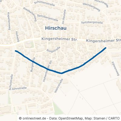 Grabenstraße Tübingen Hirschau 