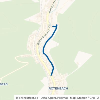 Oberer Weg Alpirsbach Rötenbach 