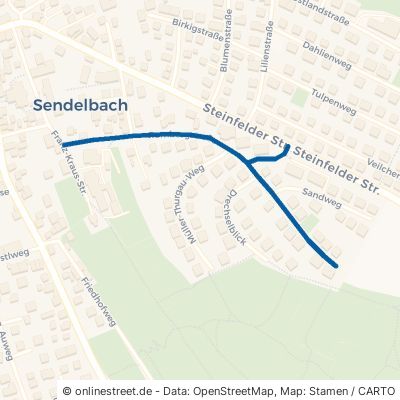 Rombergstraße Lohr am Main Sendelbach 