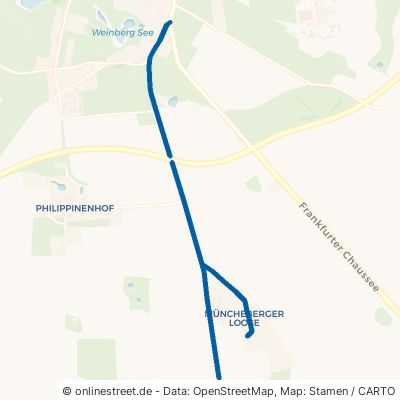 Tempelberger Weg Müncheberg 