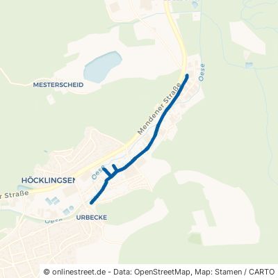 Oesestraße Hemer Becke 