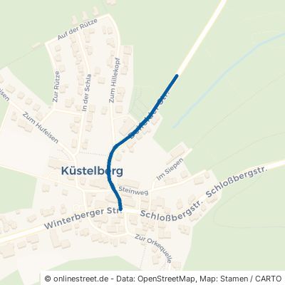 Deifelder Straße Medebach Küstelberg 