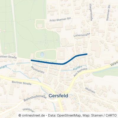 Schloßstraße Gersfeld Gersfeld 