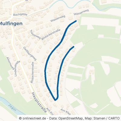 Neubergstraße Mulfingen Jagstberg 