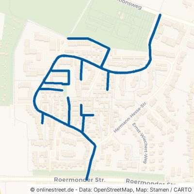 Thomas-Mann-Straße 41068 Mönchengladbach Beltinghoven Nord