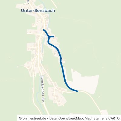 Gasse Oberzent Unter-Sensbach 