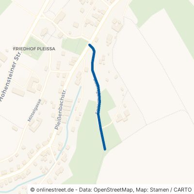 Baumgartenweg Limbach-Oberfrohna Pleißa 