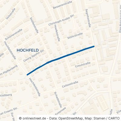 Jonas-Wehner-Straße Schweinfurt Hochfeld-Steinberg 