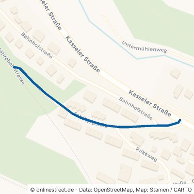 Schillerstraße Söhrewald Wellerode 