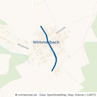 Hauptstraße Obernzenn Wimmelbach 