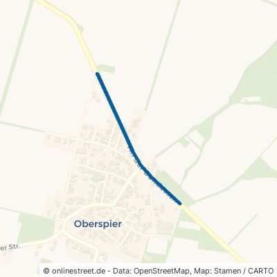 An Der Bundesstraße Sondershausen Oberspier 