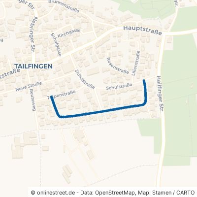 Nelkenstraße Gäufelden Tailfingen 