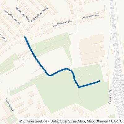 Hauschildweg Saarbrücken Malstatt 