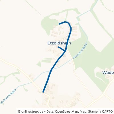 Etzoldshainer Straße Elsteraue Könderitz 