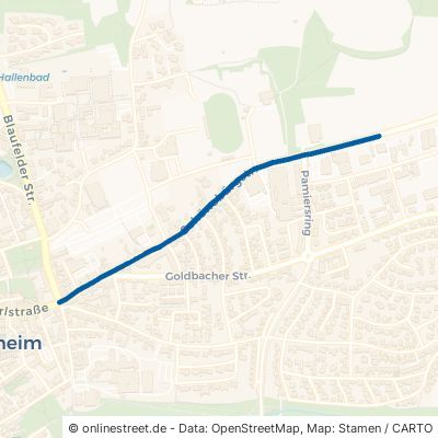 Schönebürgstraße Crailsheim 