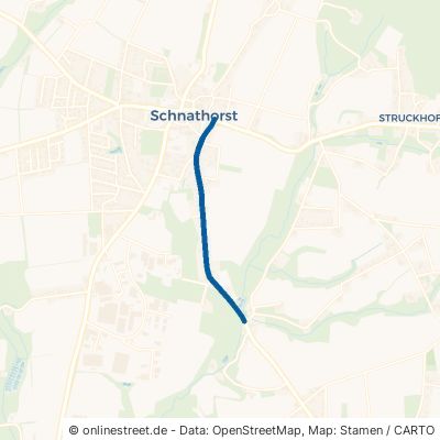 Oeynhausener Straße Hüllhorst Schnathorst 