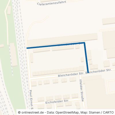 Krimderöder Straße Nordhausen 