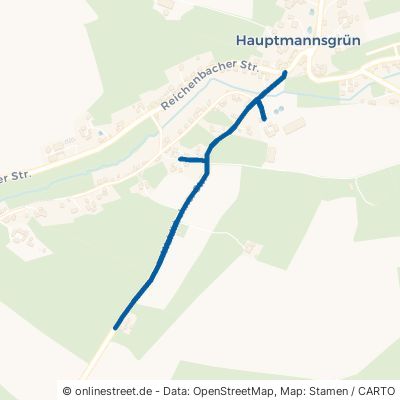 Waldkirchner Straße Heinsdorfergrund Hauptmannsgrün 