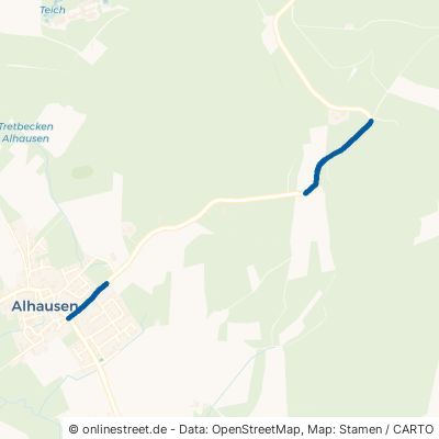 Pömbser Straße Bad Driburg Alhausen 