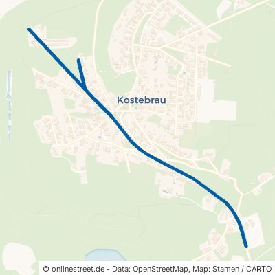 Ernst-Thälmann-Straße Lauchhammer Kostebrau 