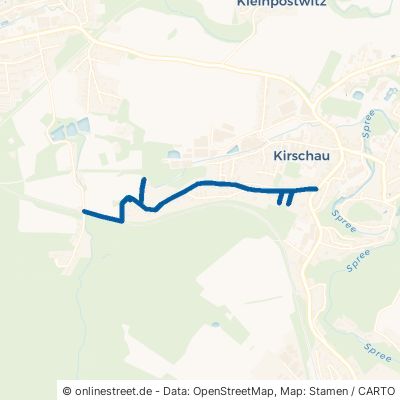 Waldstraße Schirgiswalde-Kirschau Wilthen 