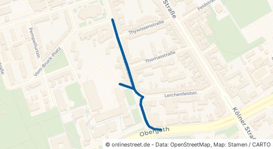 Reinarzstraße Krefeld Dießem/Lehmheide 