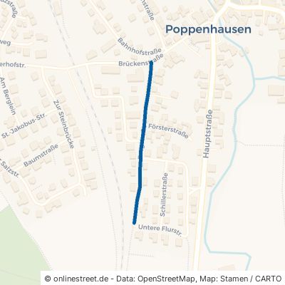 Bergstraße Poppenhausen 