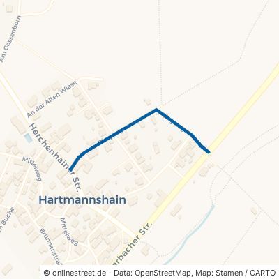 Ringweg Grebenhain Hartmannshain 