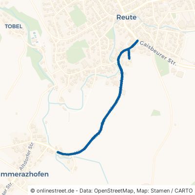 Kümmerazhofer Straße Bad Waldsee Reute 
