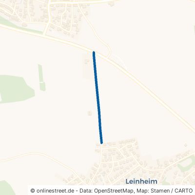 Zufahrt Zu Leinheim Günzburg 