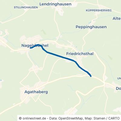 Waldweg Wipperfürth Agathaberg 