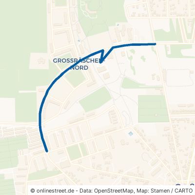 Wilhelm-Pieck-Straße Großräschen Grenzlandsiedlung 